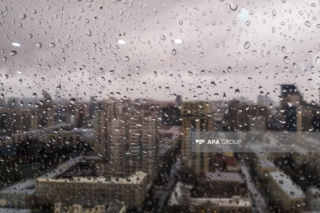 Sabah bəzi yerlərdə yağış leysan xarakterli intensiv olacaq