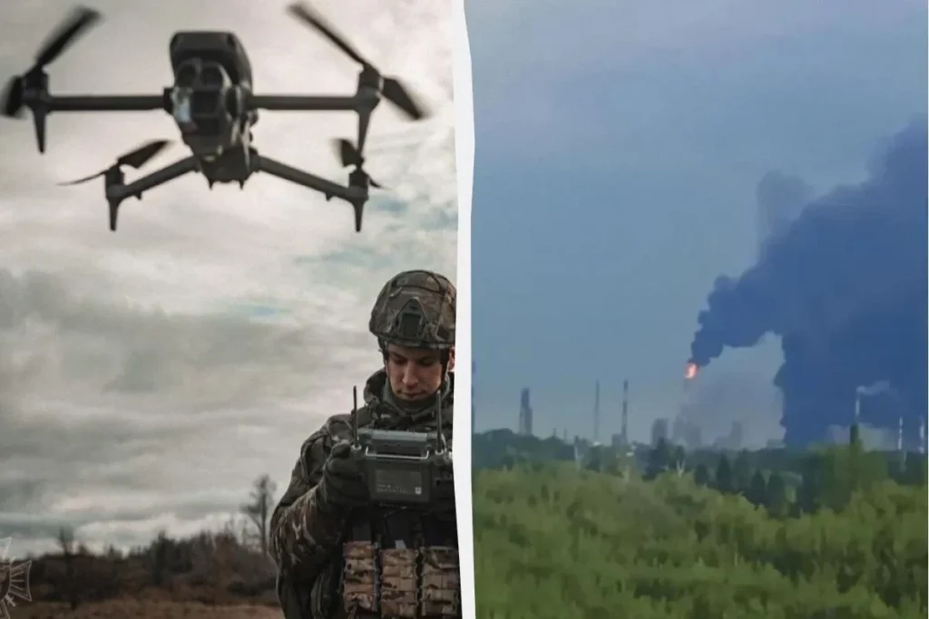 Ukrayna dronlarının hücumundan sonra Rusiyanın iri neft-kimya zavodu fəaliyyətini dayandırıb