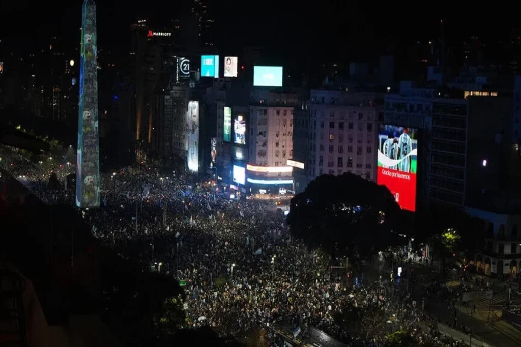 Argentinada Dünya Kubokunun finalından sonra baş verən iğtişaşlarda 15 nəfər saxlanılıb