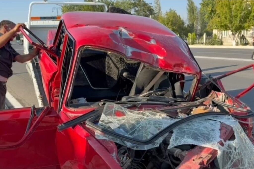 Naxçıvanda yol qəzasında 3 nəfər xəsarət alıb – FOTO