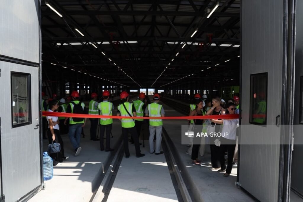 Bakı metrosunun “Dərnəgül” elektrik deposu qismən istismara verilib – FOTO