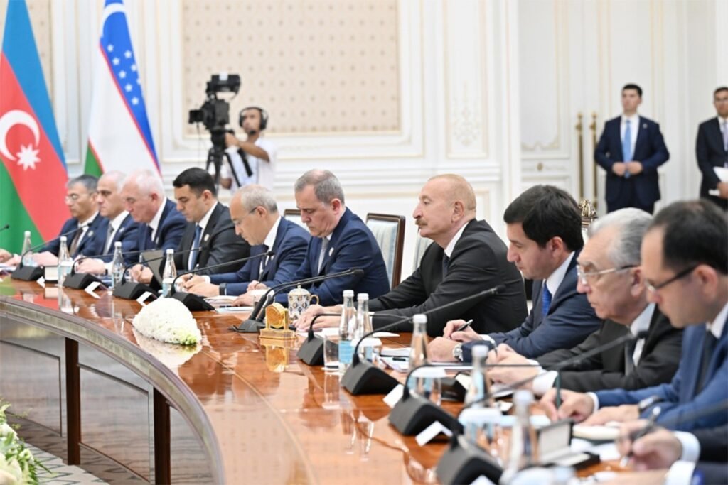 Azərbaycan Prezidenti Qarabağın bərpasına göstərdiyiniz yardıma gərə Özbəkistan Prezidentinə təşəkkür edib