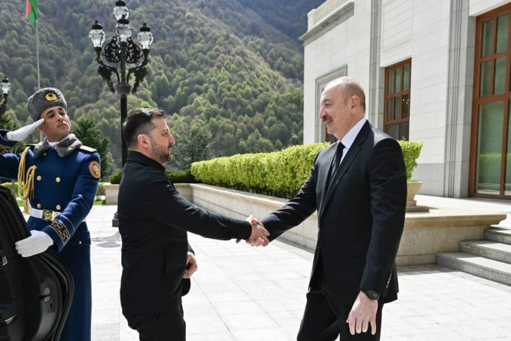 Zelenski Prezident İlham Əliyevə təşəkkür edib