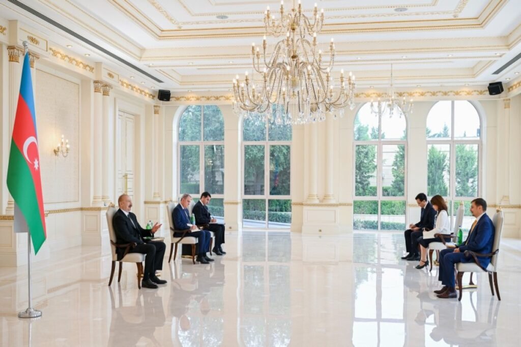Prezident İlham Əliyev BMT-nin Azərbaycanda yeni təyin olunmuş rezident əlaqələndiricisini qəbul edib