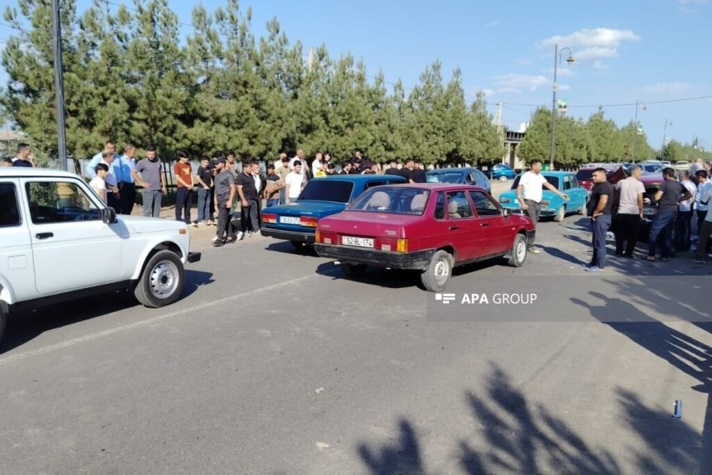 Cəlilabadda zəncirvarı qəza olub, 3 nəfər xəsarət alıb – FOTO