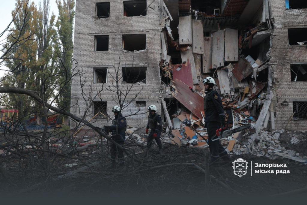 Rusiya ordusunun Zaporojyeyə endirdiyi zərbə nəticəsində ölənlərin sayı 8 nəfərə çatıb – YENİLƏNİB