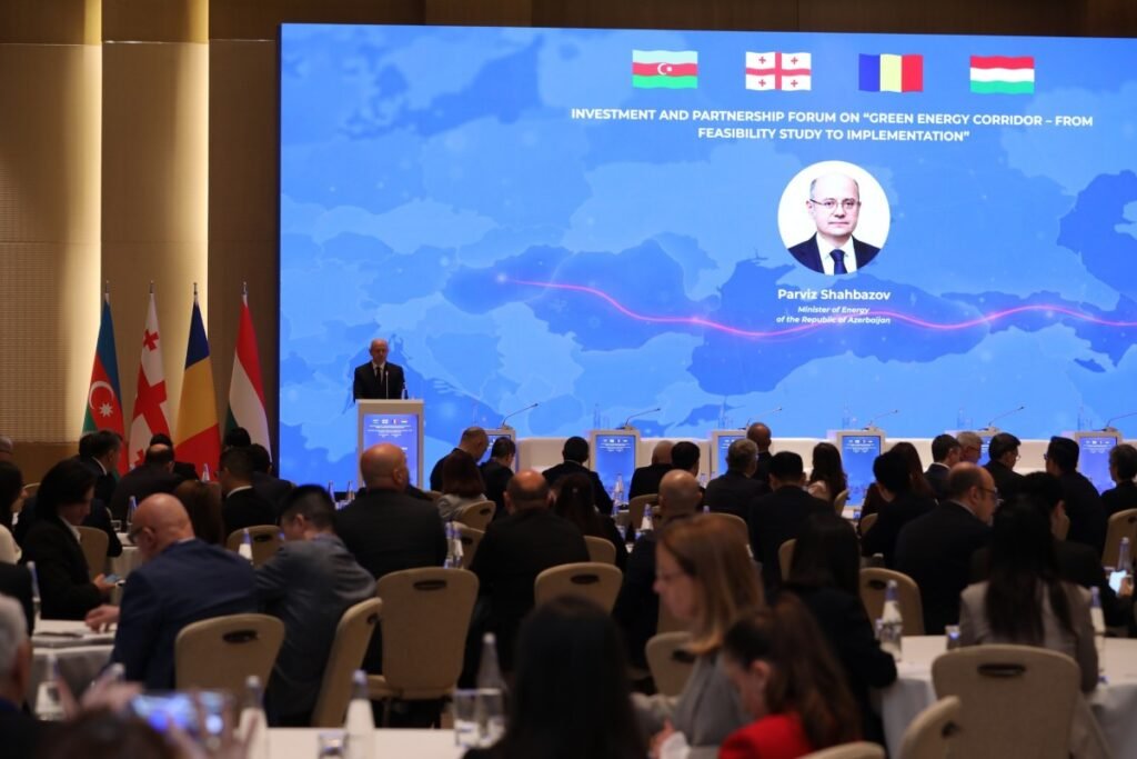 Bakıda Yaşıl Enerji Dəhlizinə həsr olunmuş ilk beynəlxalq forum keçirilir