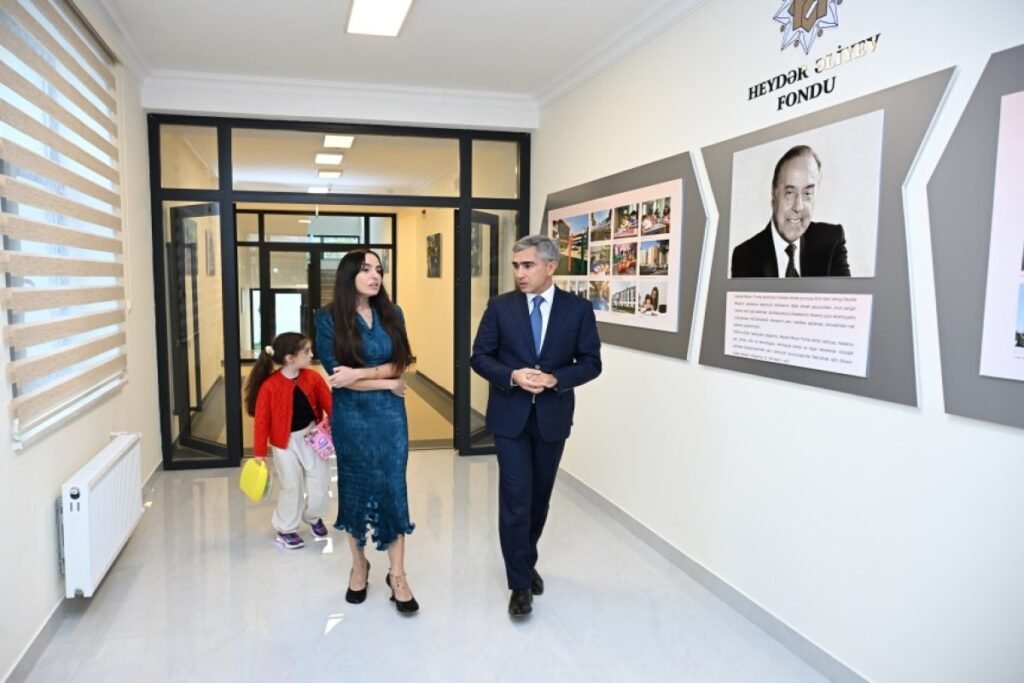 Şamaxı şəhərində Xınıslı körpələr evi-uşaq bağçasının açılışı olub